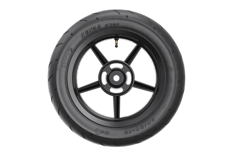 D Series electric dirt bike 14-inch black street tire with wheel