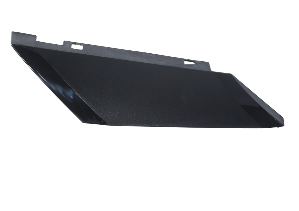 Black D Series dirt bike side battery cover, right panel