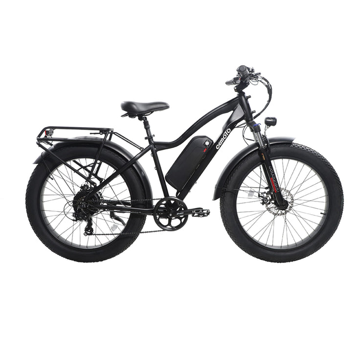 Editorial hero image for choosing a compliant fat-tire e-bike pressure baseline across changing terrain