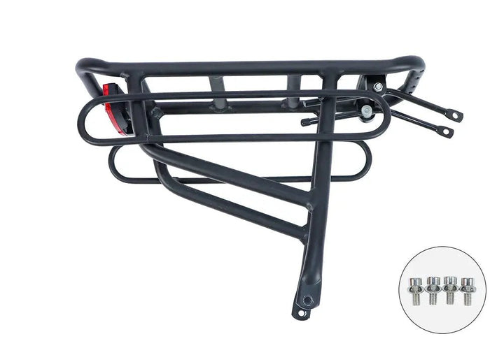 A broad hero image introducing how carrying needs influence e-bike accessory choices