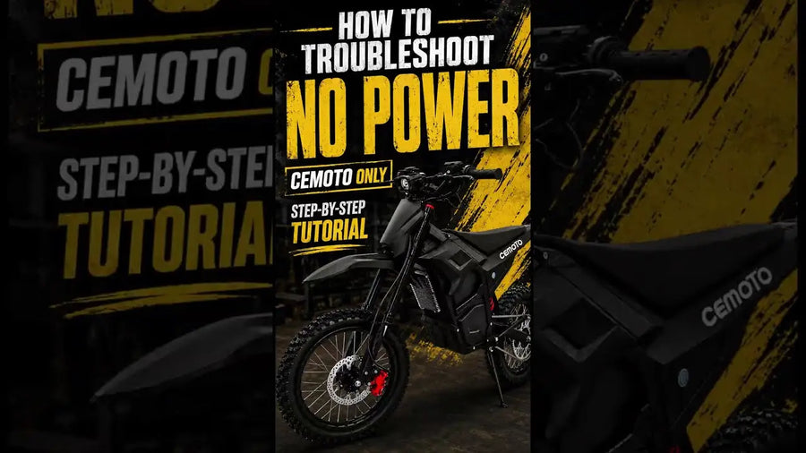CEMOTO Won’t Turn On? What Would You Check First?