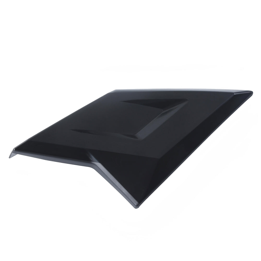 Black D03 front side panel for electric dirt bike frame protection