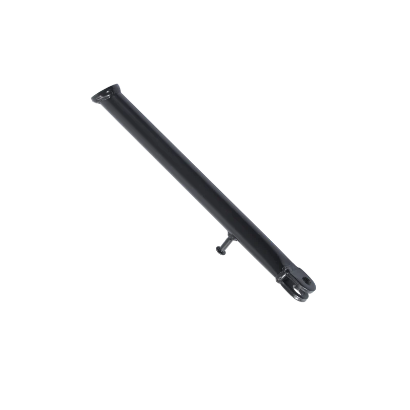 Black steel D03 dirt bike kickstand with adjustable mounting bracket