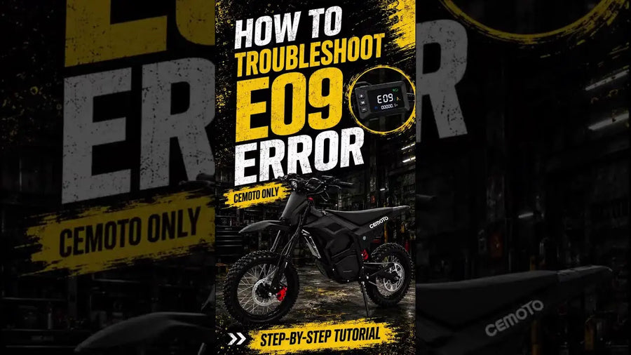 E09 Error — Check These Before Replacing the Controller